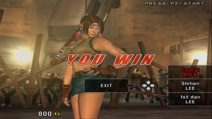 Tekken 5 – Julia Chang – Arcade Mode – HD – 60 FPS – 1st Kyu – Master