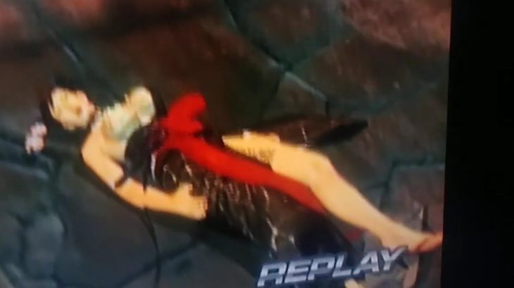 Tekken 5 Dark Ressurection Baek Choke Throw on Asuka Alternate 3 Ko Ryona