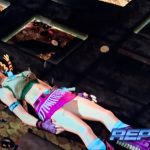 Tekken 5 Dark Ressurection Hwoarang Choke Throw on Julia Ko Ryona 2