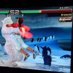 Tekken 5 Dark Ressurection Kuma Bear Hug on Julia Alternate Ryona