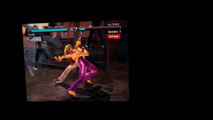 Tekken 5 Dark Ressurection Nina Arm Break on Xiaoyu Alternate Ryona