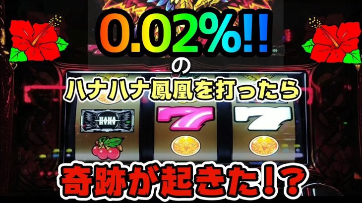 【ハナハナ鳳凰天翔】0.02%の台で起こした奇跡!!＃144