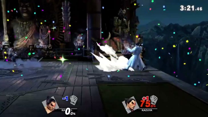 【Moonlit Wilderness (鉄拳5)】カズヤ VS カズヤ【スマブラ BGM (原曲)】