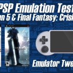Quick PSP emulation test on Pocket Go S30 (Tekken 5, Final Fantasy Crisis Core)