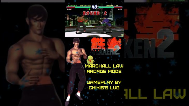 Tekken 2 | Marshall Law [Arcade Mode] [04] Shorts