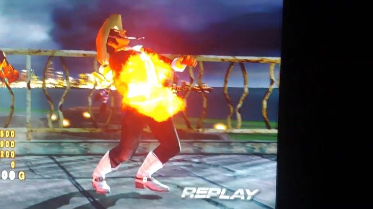 Tekken 5 Dark Ressurection Yoshimitsu Sword Smash on Julia Alternate Ko Ryona