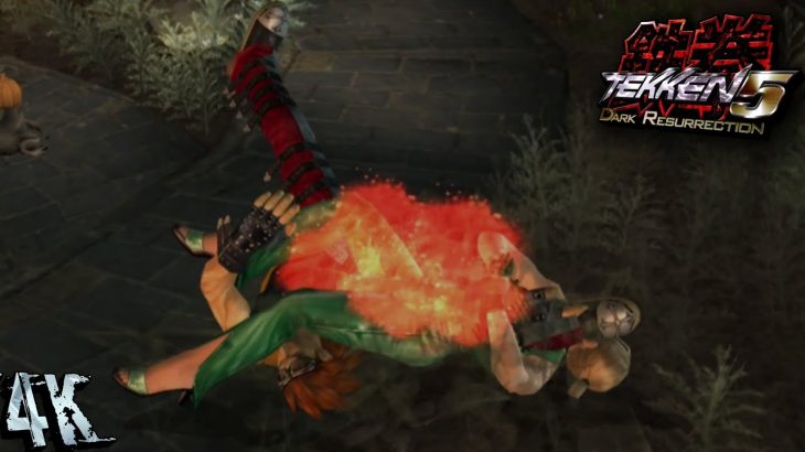 Tekken 5 Dark Resurrection | Nina(Green Outfit) | Ghost Battle 6 | ps3 [Rpcs3] 8k I.R. Gameplay