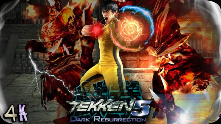 Monster Jinpachi’s Hilarious Fighting Style Ultra Hard Tekken 5 DR 4K 60 FPS
