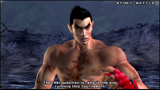Tekken 5 (PlayStation 2) Story Battle as Kazuya