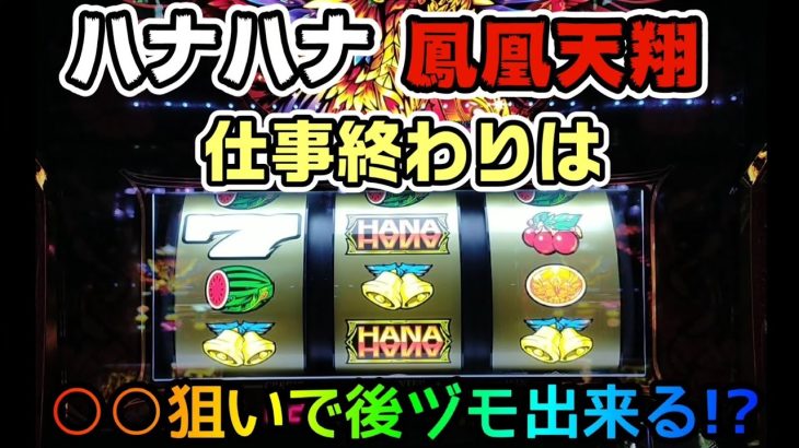 ○○台は積極的に狙え!?仕事終わりに後ヅモ【ハナハナ鳳凰天翔】#160