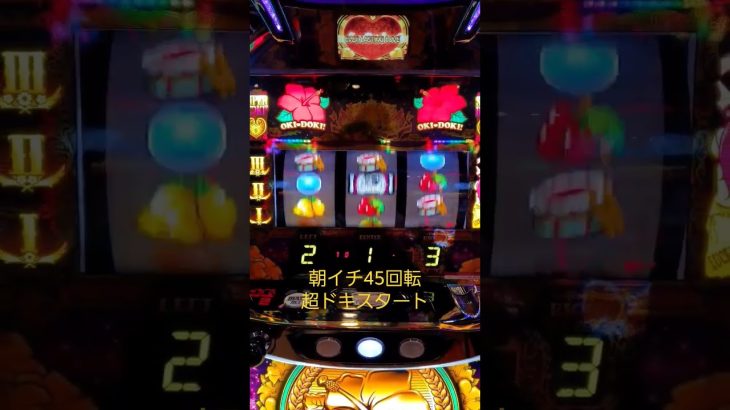 【新台】沖ドキGOLD朝イチ超ドキスタート#沖ドキ#スロット新台#沖スロ