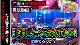 【480.481日目】Pスーパー海物語in沖縄5夜桜超旋風！RUSH抜けてすぐの台だけ打つと勝てるのか検証実践（ガチ実践動画2023/1/10.13）