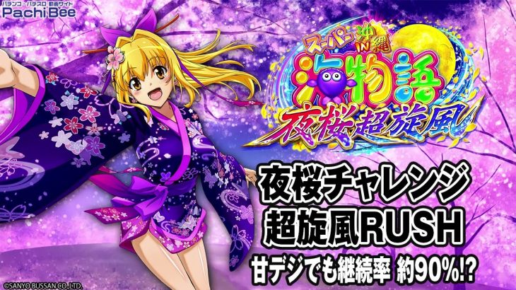 【PAスーパー海物語 IN 沖縄5 夜桜超旋風 99ver.】夜桜チャレンジ／超旋風RUSH(甘デジでも継続率 約90％！？)【パチンコ】【パチスロ】【新台動画】