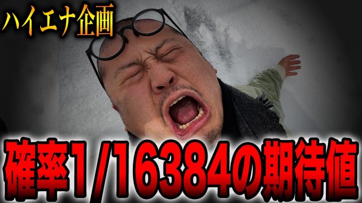 【ハイエナ企画】確率1/16384の期待値