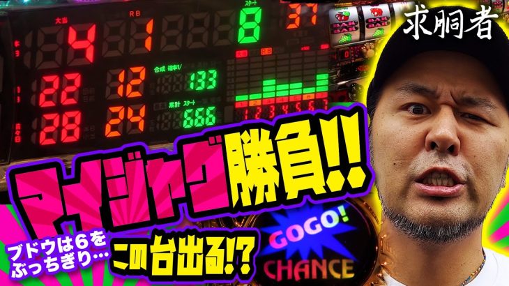 マイジャグ勝負!! ブドウだけは6をぶっちぎるこの台…出る!?「求胴者」17戦目　#松本バッチ #パチスロ #ジャグラー 【マイジャグラーⅤ】