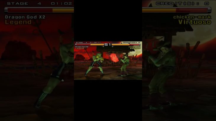 Tekken 5 Steve Offline Rank Legend to Sage