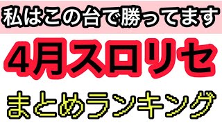パチスロリセットで勝ってる機種ランキングまとめ4月
