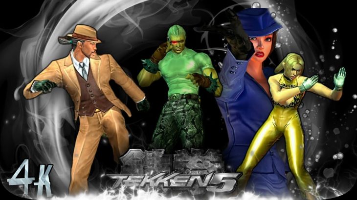 Bryan, Anna & Baek Team Ultra Hard Tekken 5 PS2 UHD 4K 60 FPS