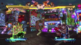 STREET FIGHTER × 鉄拳 [5] Arcade Mode/M.BISON＆BALROG.
