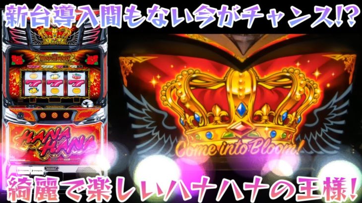 新台導入間もない今がチャンス!?綺麗で楽しいハナハナの王様! #キングハナハナ30