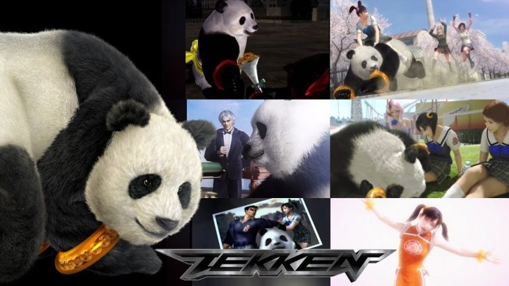 【鉄拳】パンダ エンディング集/Panda Ending History【TEKKEN】