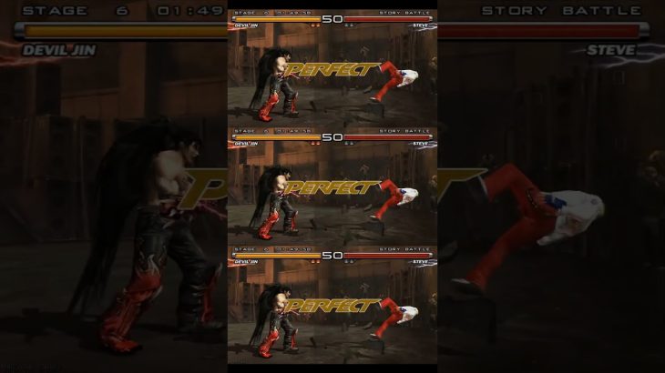IS THAT TEKKEN 8 DEVIL JIN [PART 1] (SEE TEKKEN 5 ENDING OR PART 3 OF THIS) #YOUTUBESHORTS