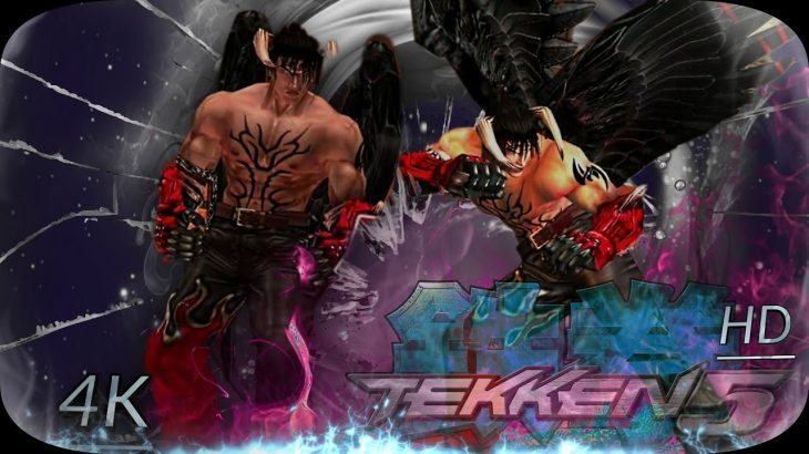 Tekken 5 Remastered Ps2 Widescreen Ultra Hard Devil Jin Arcade Mode 4K 60 FPS