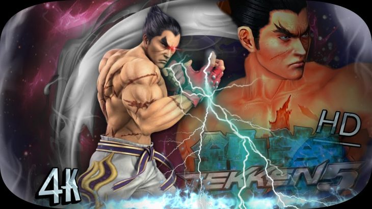 Tekken 5 Remastered Ps2 Widescreen Ultra Hard Kazuya Mishima Arcade Mode 4K 60 FPS