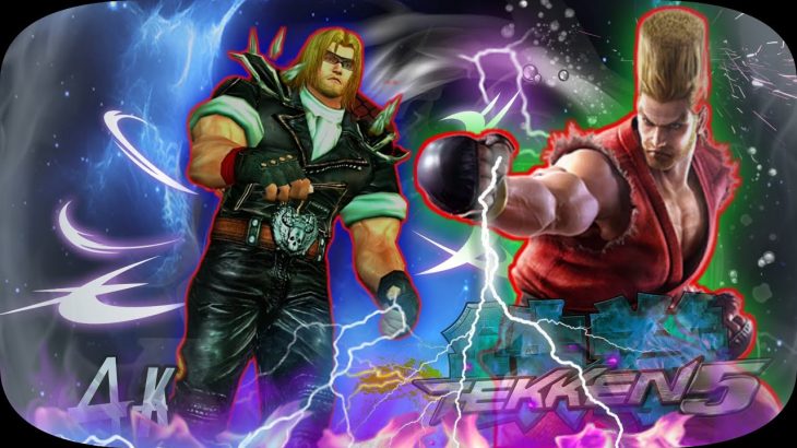 Tekken 5 Remastered Ps2 Widescreen Ultra Hard Paul Phoenix Arcade Mode 4K 60 FPS