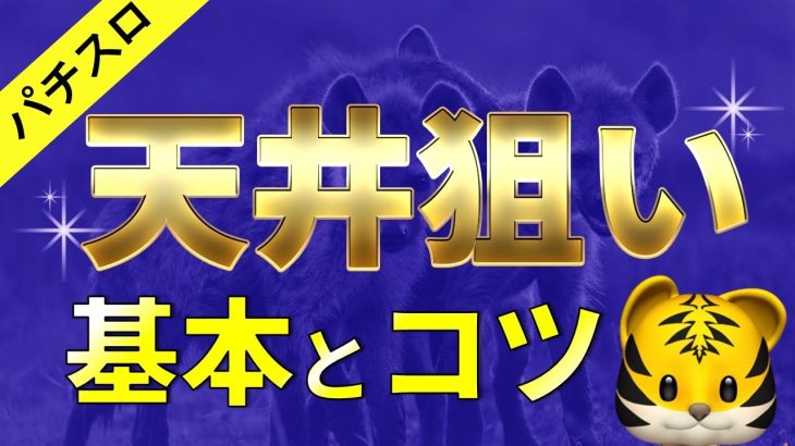 【パチスロ】初心者必見！天井狙いの基本とコツを解説します！
