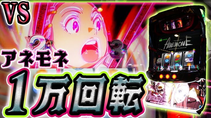 【悪魔の超実践】パチスロANEMONEを１万Ｇ打ち続けてみた【ホール編】