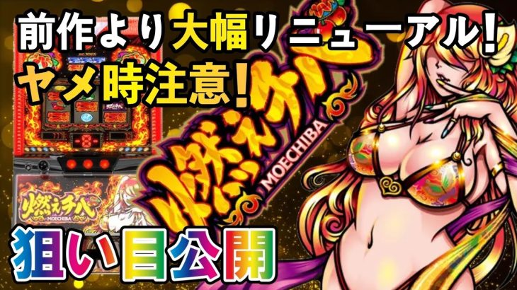【パチスロ新台／燃えチバ】ハイエナ狙い目をサクッと解説!!最強ハイエナ台の初代が帰ってきた!?