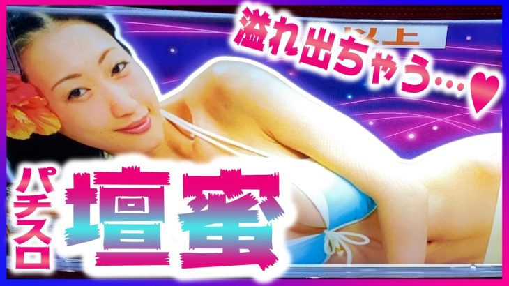 【パチスロ壇蜜】言い訳しながらペカるものにたかる（あきぽよのパチスロ実戦038）