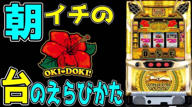 【沖ドキゴールド】投資1Kでツモ確信！？全てが繋がった一日！！【パチンコ、パチスロビュッフェスタイル】