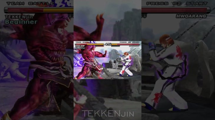 JINPACHI MISHIMA in TEKKEN 5 #shorts