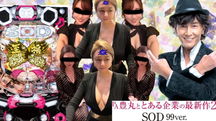 【新台】PA豊丸ととある企業の最新作2 SOD 99verについてお話させてください