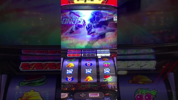 #スマスロ #パチスロ #新台エウレカセブンtypeART ギアスc.cにもあったけどリアルボナでこれをやるサミーに痺れる憧れる！！最高の演出　フラグ判別してビックとわかっていても気持ち良すぎら