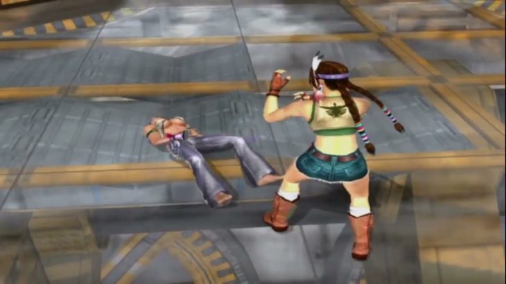 Tekken 5 ryona – Figure four leg lock
