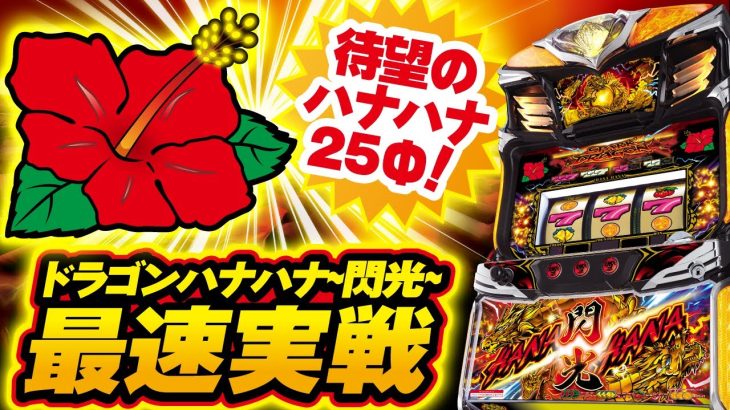遂に登場！『ドラゴンハナハナ〜閃光〜』 │ 最速！パイオニア新台レポート【パチスロ】【新台】【ハナハナ】