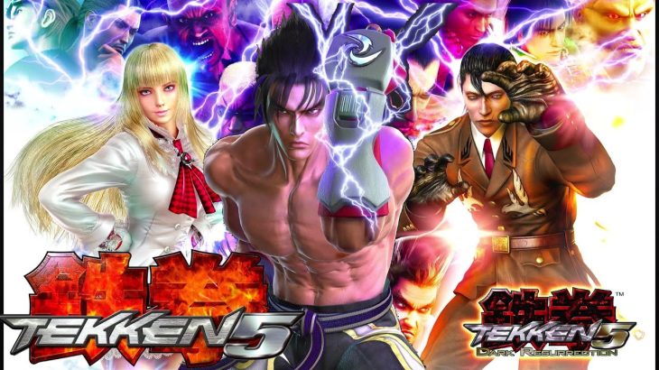 TODOS los FINALES de TEKKEN 5 (PS2-PS5) en Español | Sin Comentarios | 4K PS5