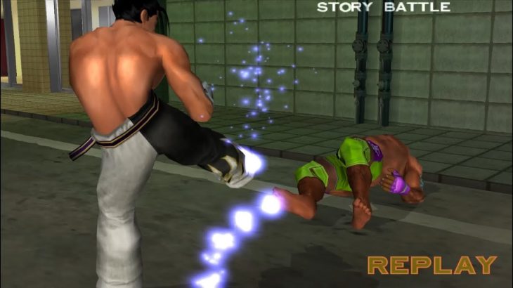 【PS2 鉄拳4】 仁【三戦立ち～残心】常に発動状態で全ての必殺拳を解禁 改造コード付