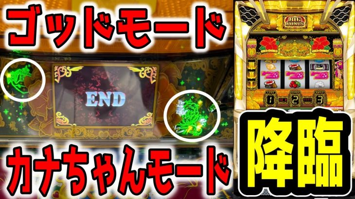 【沖ドキゴールド】これが1G連しまくるカナちゃんモードです!!??ゴッドモードでかっぱえびせんだった件【パチンコ、パチスロビュッフェスタイル】