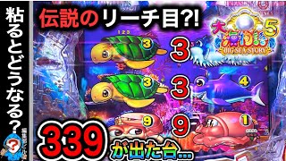 【P大海物語5】実践動画！339が出た直後に⁈(編集部ビル君実践動画2024/04/17）