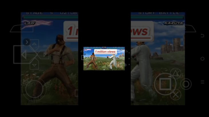 My Second video views one million on Tekken 5 #gaming #viral #shorts