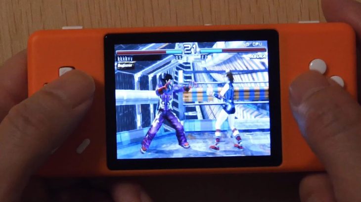 PSP版 鉄拳5「ANBERNIC RG28XX」中華ゲーム機 のプレイ動画