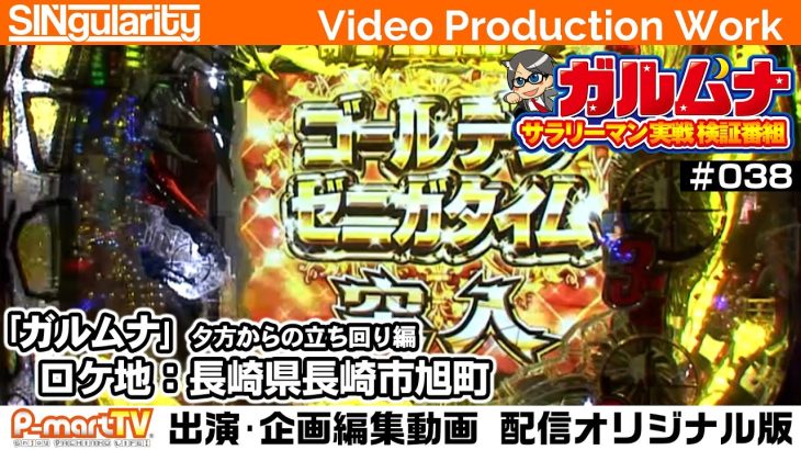 【仮面ライダーV3】【主役は銭形】サラリーマン実践検証番組「ガルムナ」#038 夕方実戦編【SINgularity Video production work】【P-martTV】