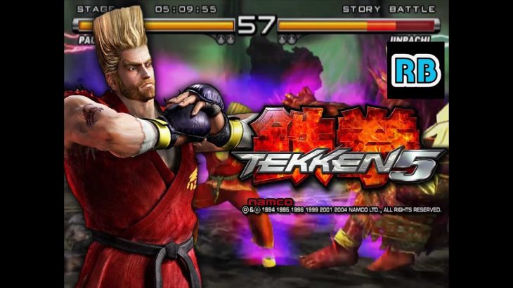 2005 PS2 Tekken 5 Paul UltraHard ALL