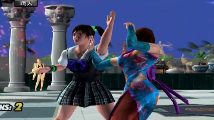 鉄拳5 シャオユウ(制服) アンナでリョナ tekken5 Ling Xiaoyu ryona