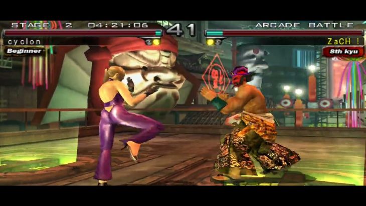 Nina William vs Heihachi Mishima | Tekken Dark Resurrection | PSP Gameplay (2024)
