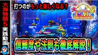 【P大海物語5】実践動画！信頼度や法則も徹底解説しています‼️(編集部ビル君実践動画2024/07/14）
